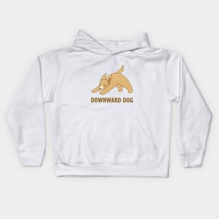 Downward-facing Dog Kids Hoodie